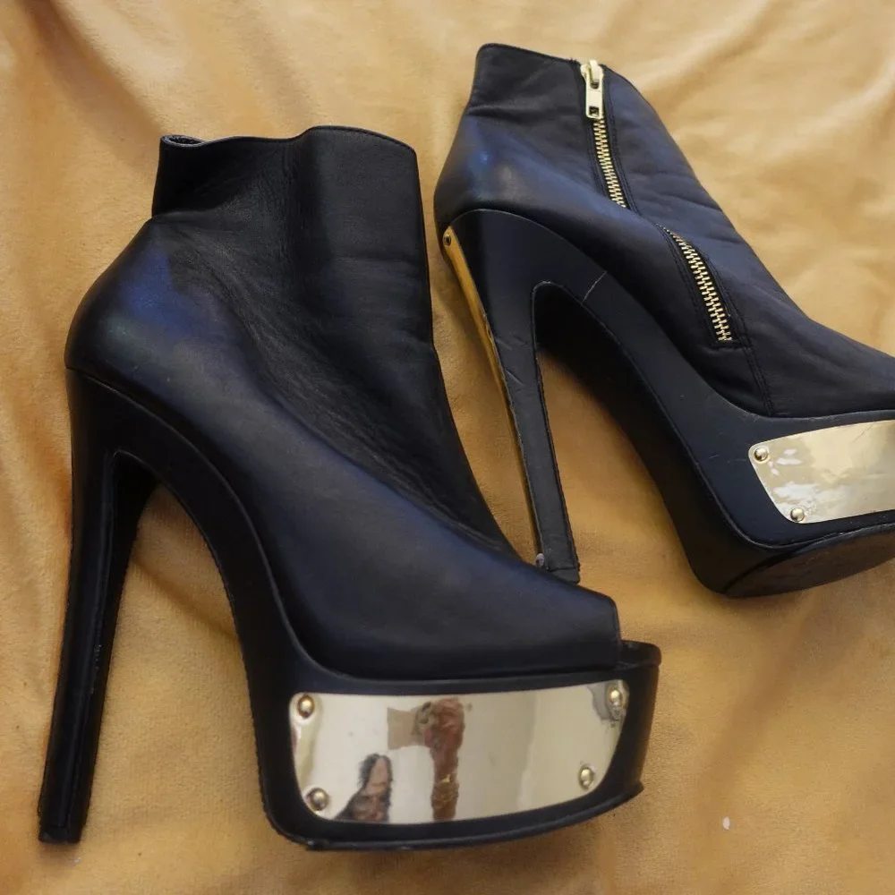 Platform Booties - Picture 1 of 1